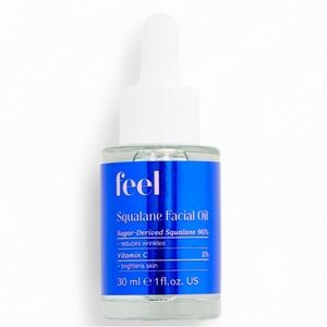 Feel Beauty Squalane Facial Oil Natural Face Oil Full Size NWT! NIB!